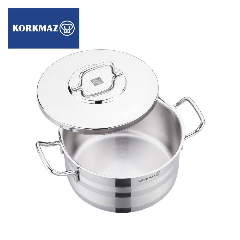 Korkmaz Astron 12 pc Induction Base Pans Set