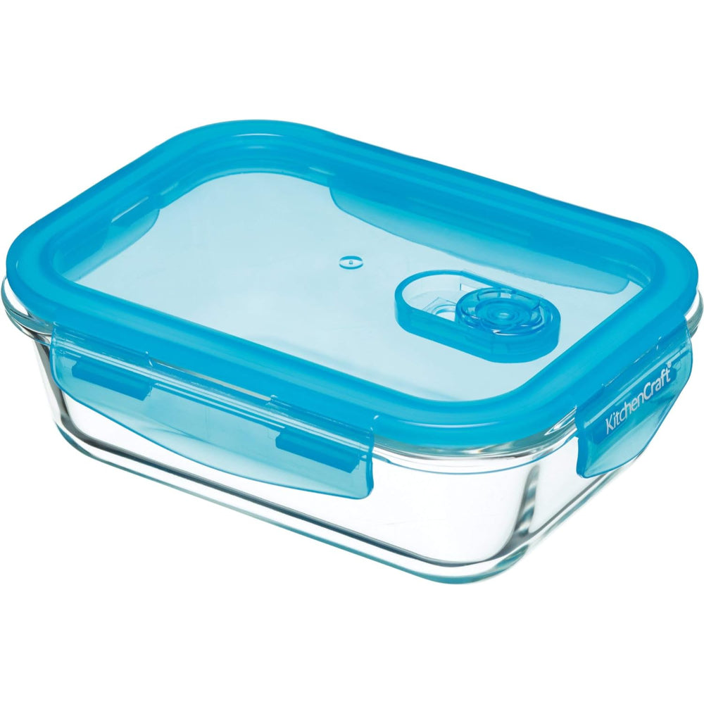 KC RECT STORAGE CONTAINER 1 LITRE GLASS