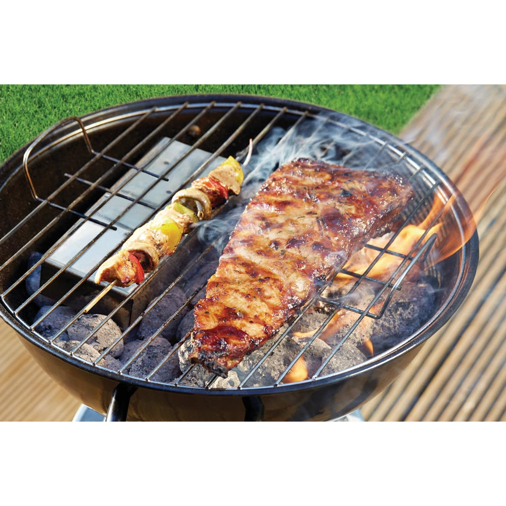 Hm Wood Chip Smoker Box 22Cm S/Steel