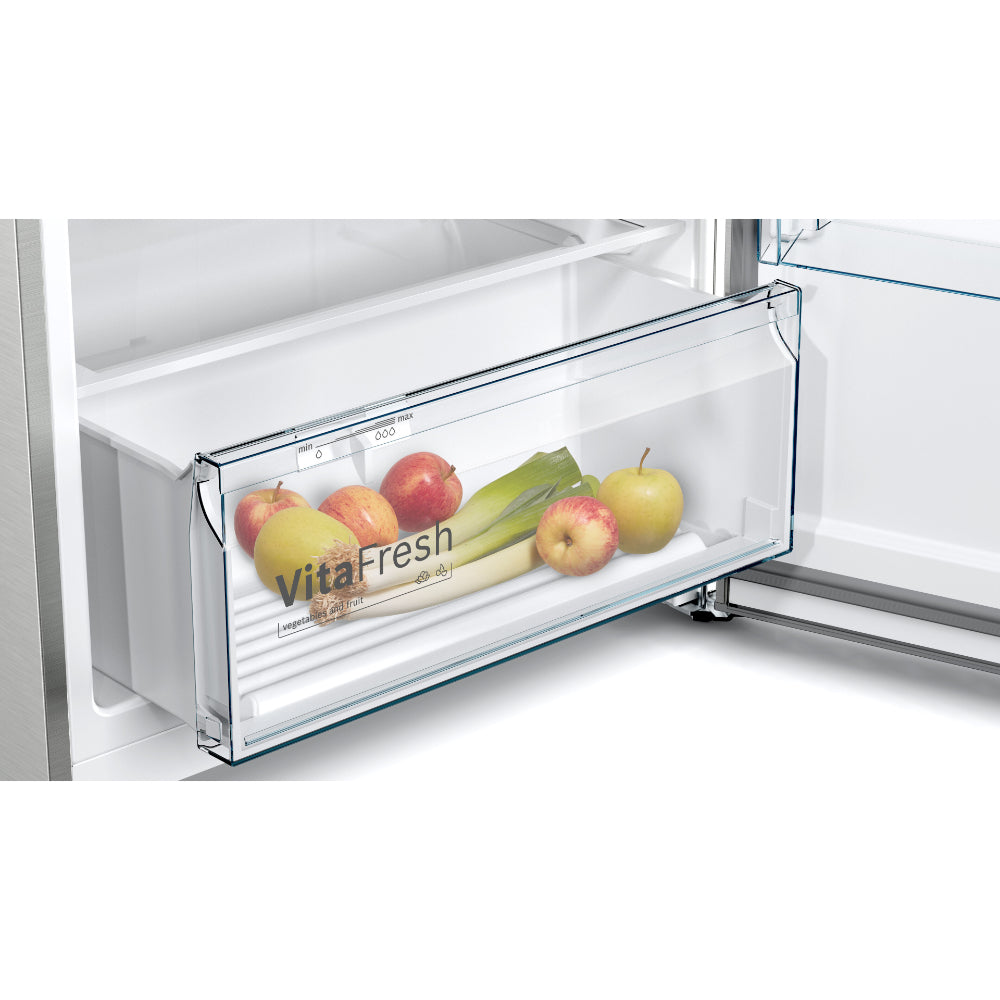 Bosch Series 2 Freestanding Fridge-Freezer with Freezer at Top 178x70cm