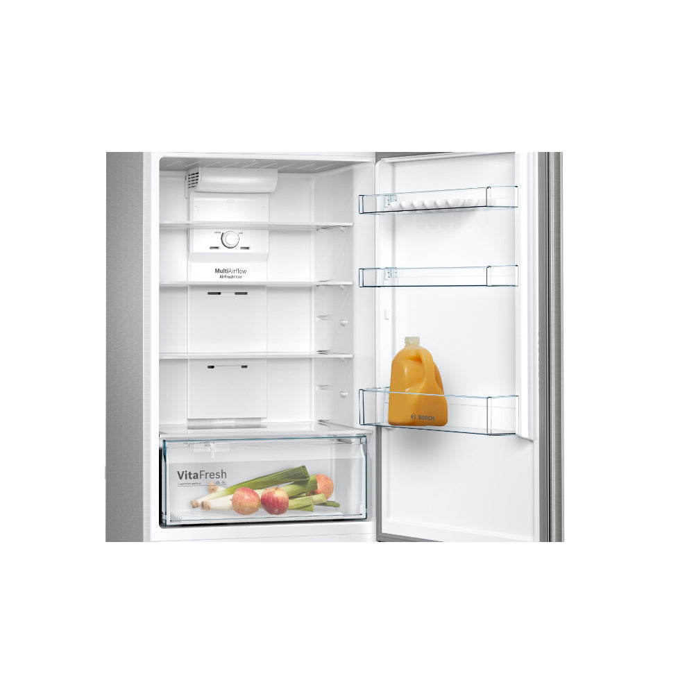 Bosch Series 2 Freestanding Fridge-Freezer with Freezer at Top 178x70cm