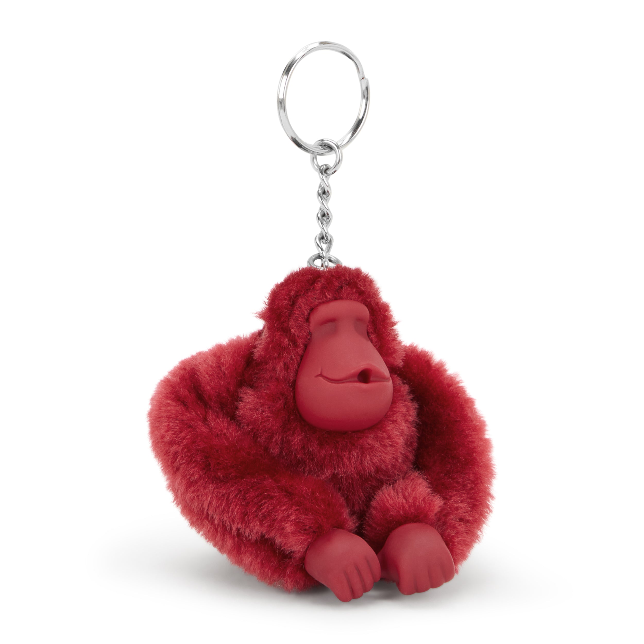 Kipling Monkeyclip M Funky Red Medium Monkey Keyhangers K1647-94S