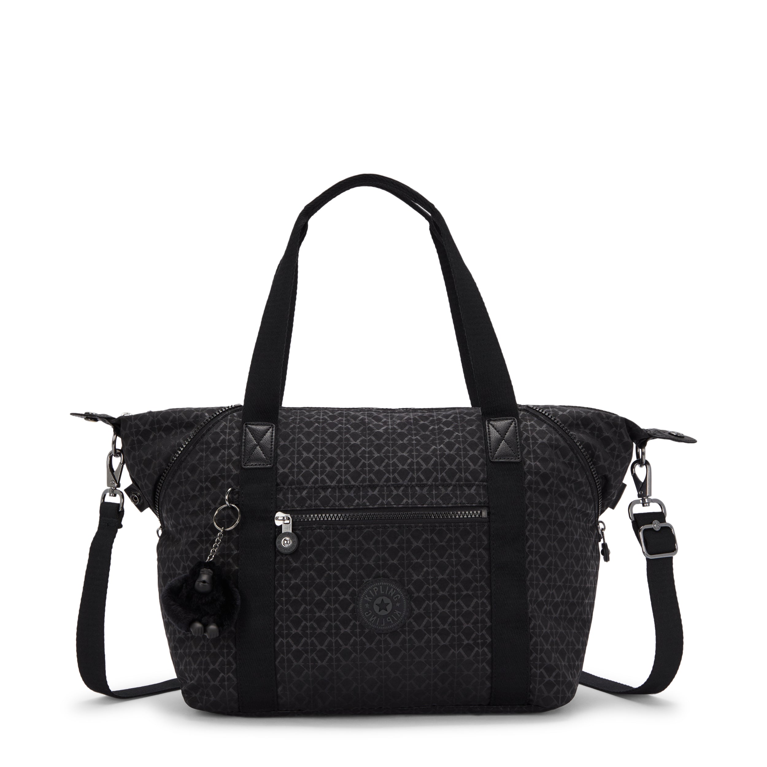 Kipling Art Signature Emb Medium Tote Bag C221091-K59