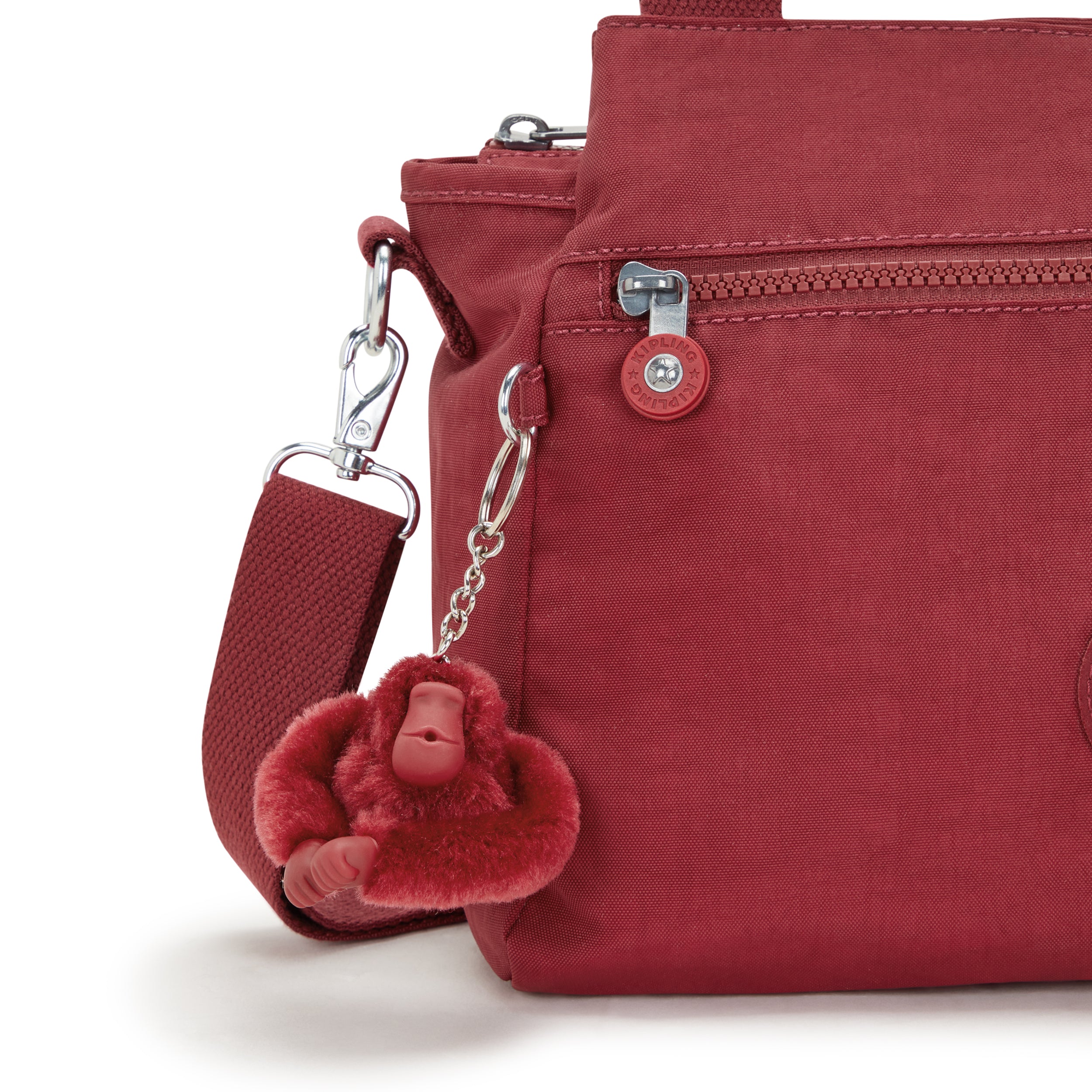 Kipling Elysia Funky Red Medium Shoulderbag 43791-4SS