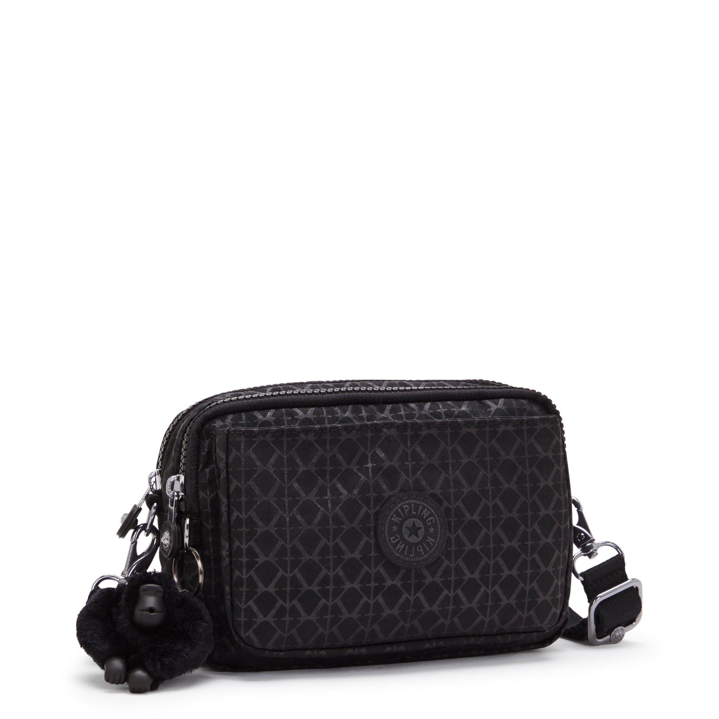 Kipling Abanu Multi Signature Emb Small Crossbody Bag C2I3492-K59