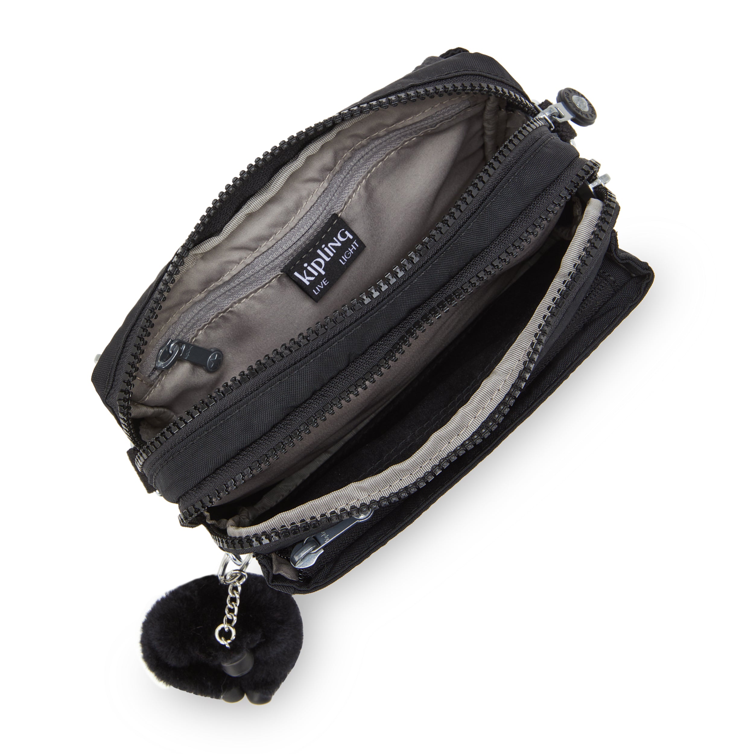 Kipling Abanu Multi Black Noir Small Crossbody Bag C2I3795-P39