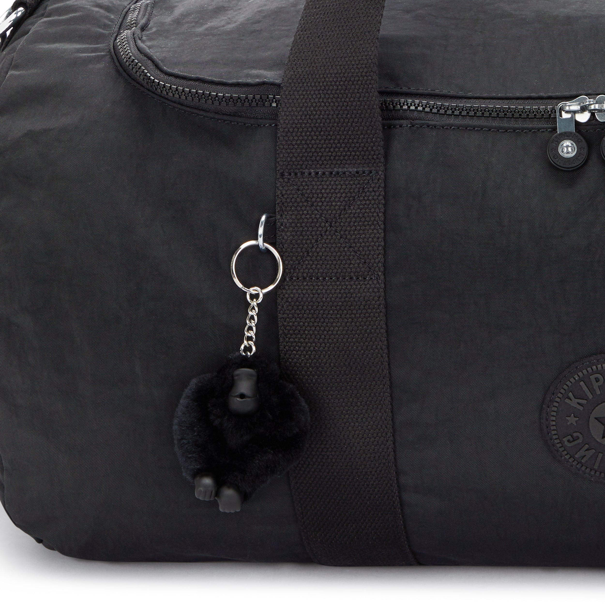 Kipling Argus M Black Noir Large Weekender Bag C2I3826-P39