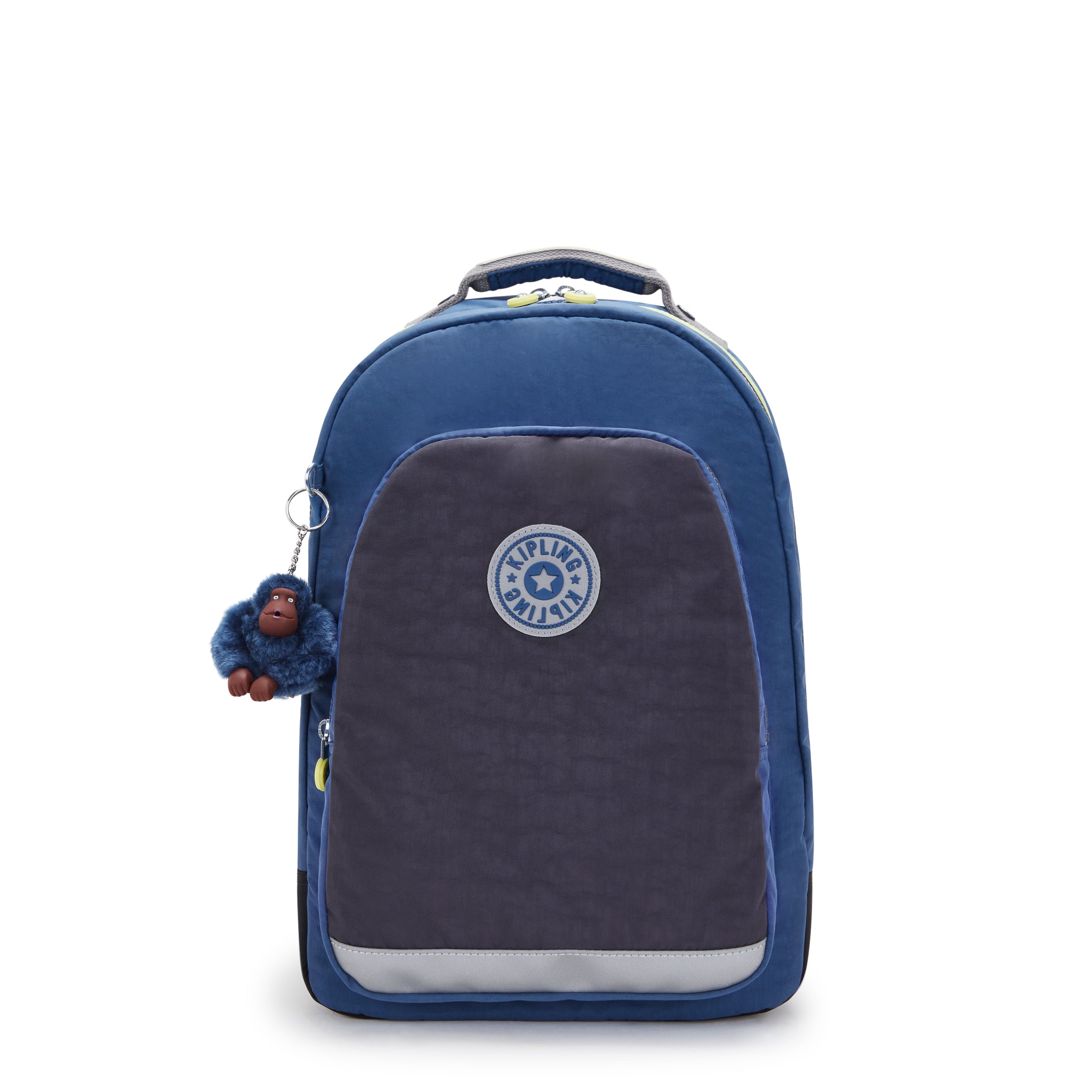 KIPLING-Class Room-Large backpack (with laptop protection)-Fantasy Blue Bl-I4053-8FB