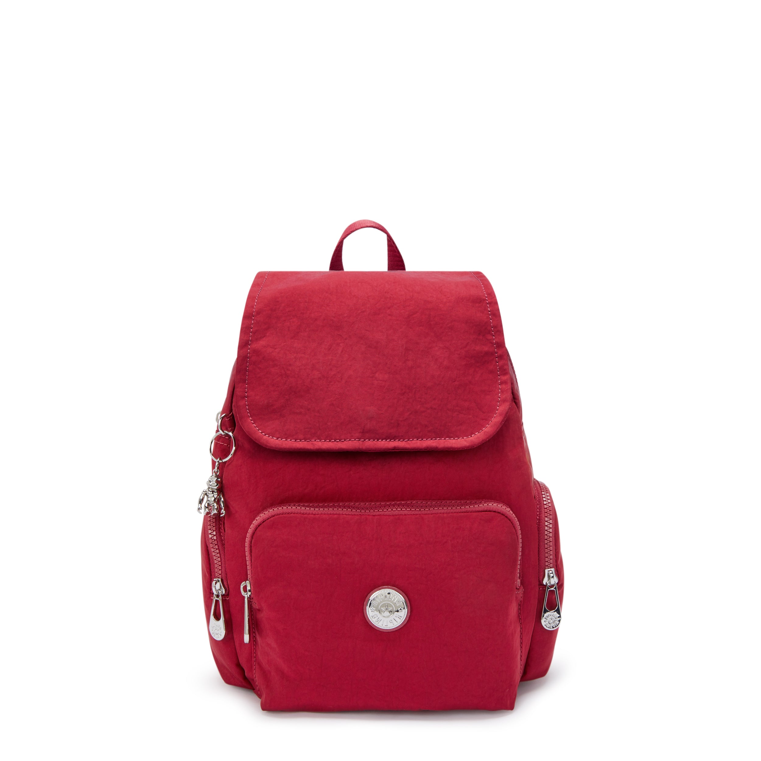 Kipling City Zip S Red Red Wine Small Backpack I4430-6SE