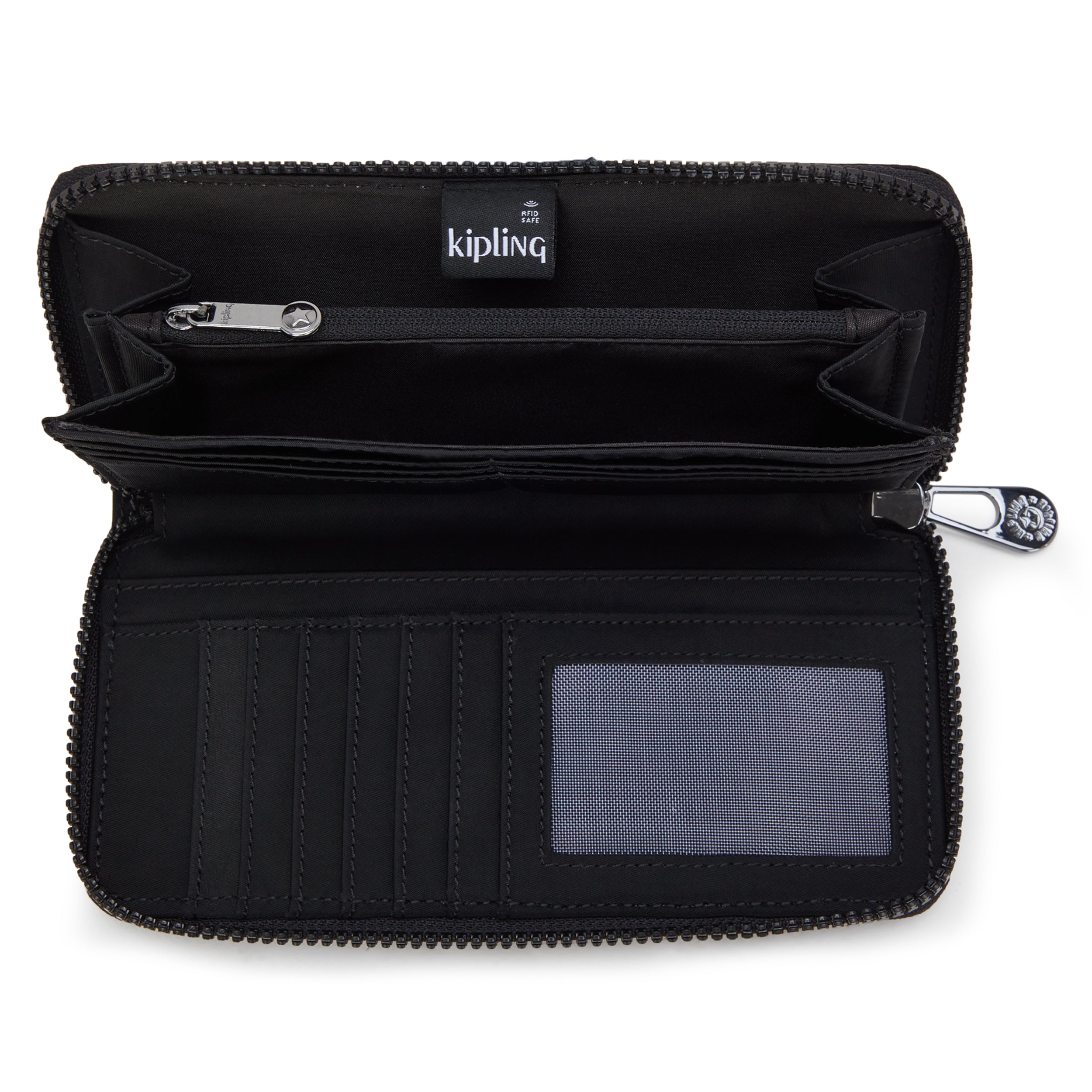 Kipling Money World Endless Black Large Wallet I5102-TB4