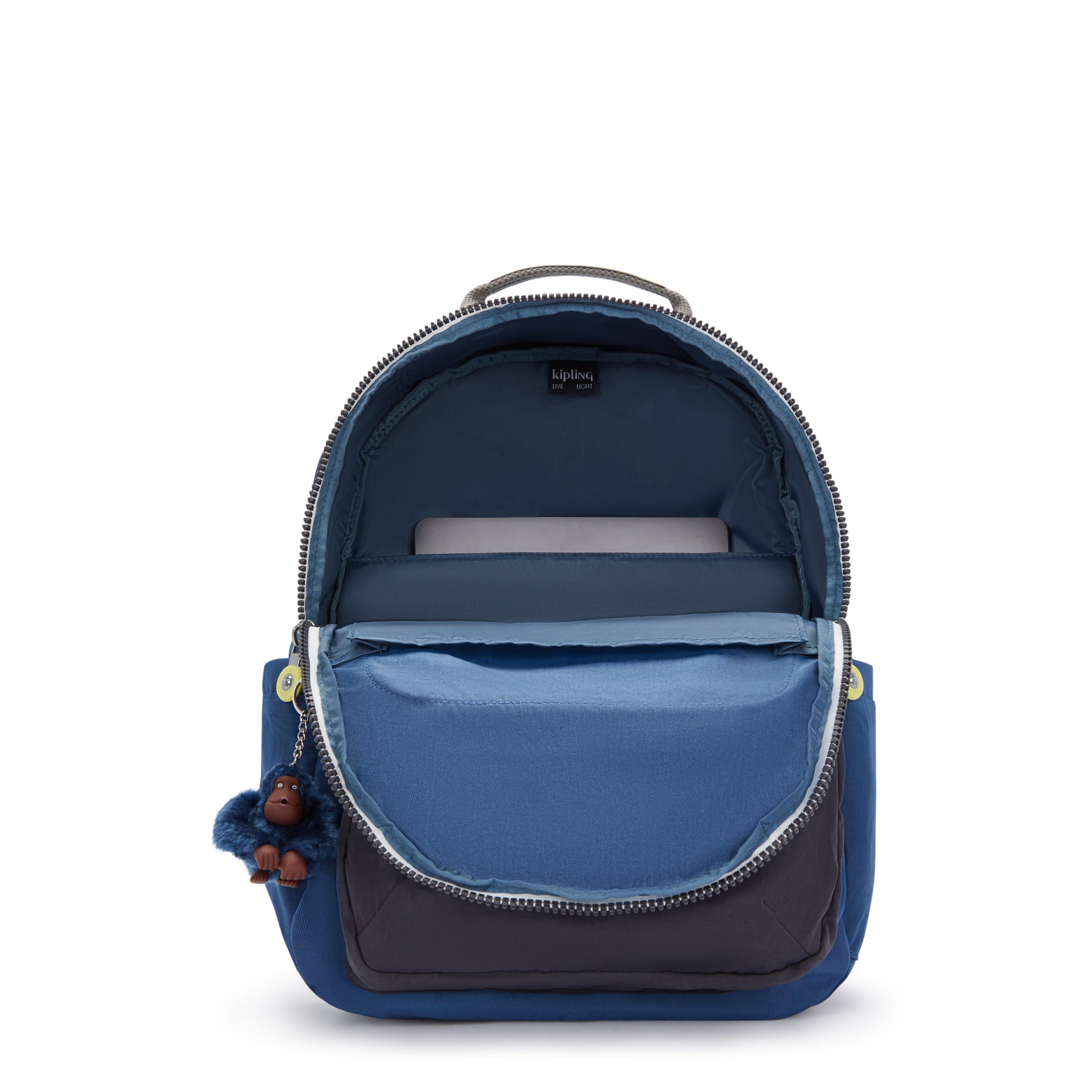 Kipling Seoul Fantasy Blue Bl Large Backpack C2I5140-8FB