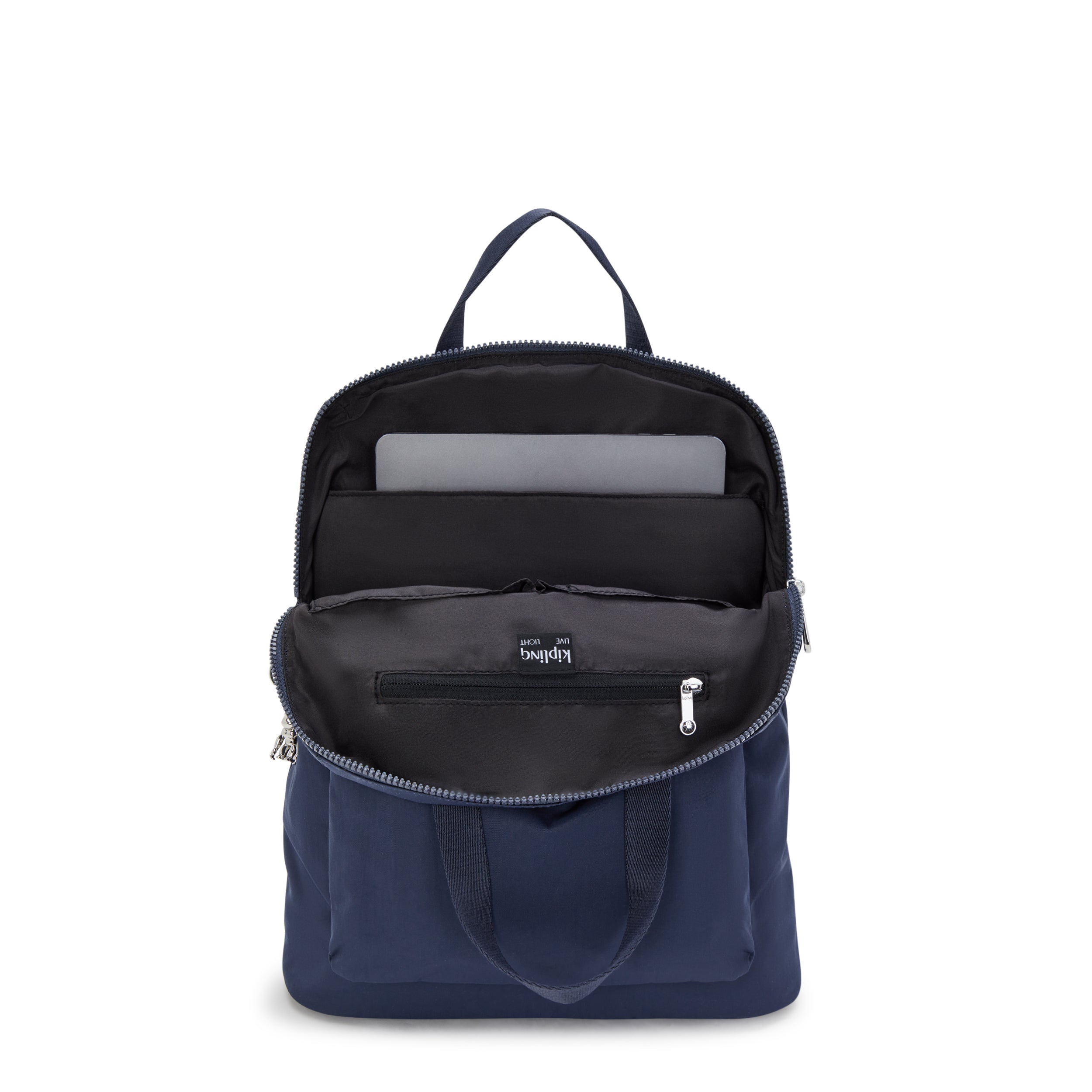 Kipling Kazuki Endless Blue Backpack with Laptop Sleeve I5306-86E