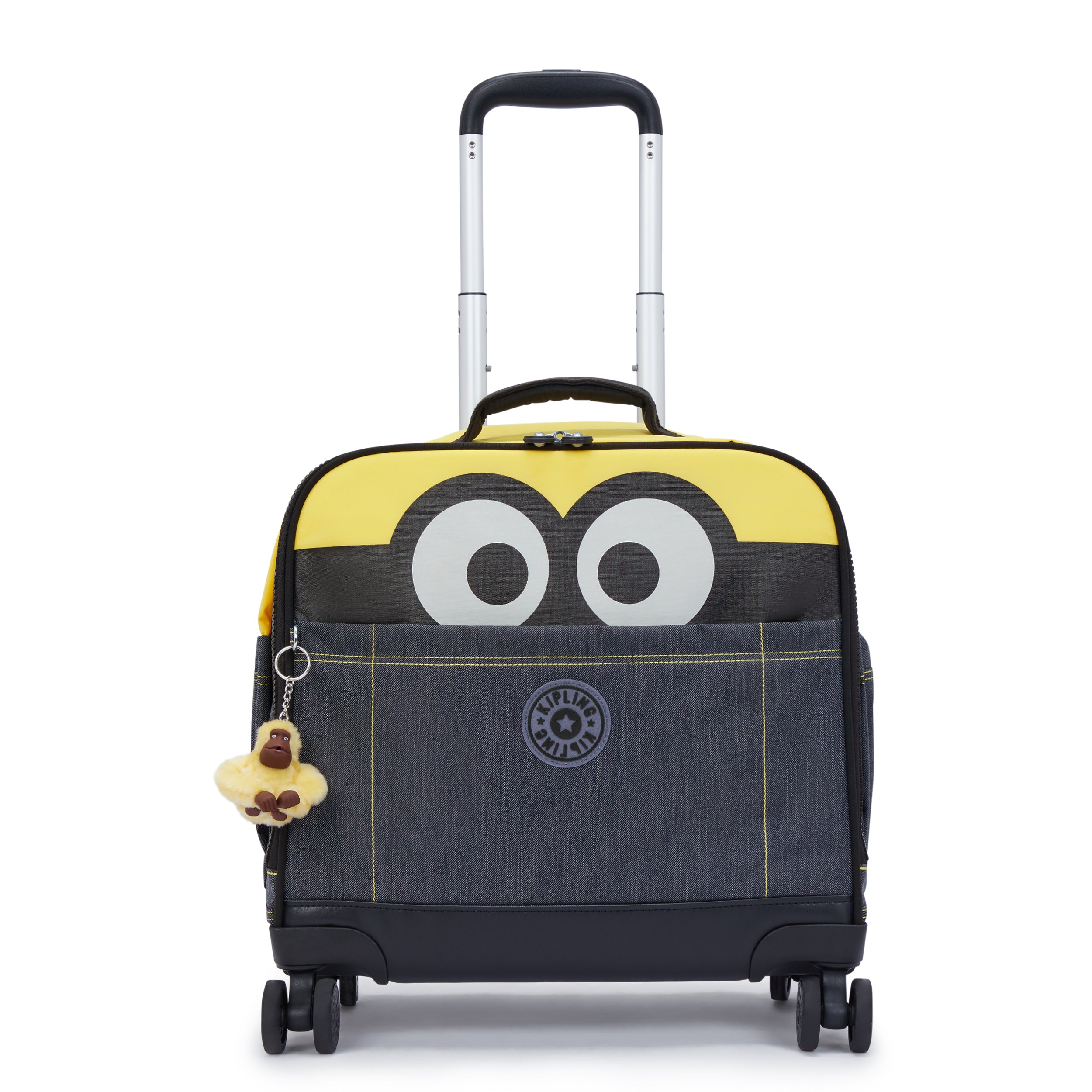 KIPLING-New Storia-Large wheeled bag-Minion Jeans Bl-I5336-MI8