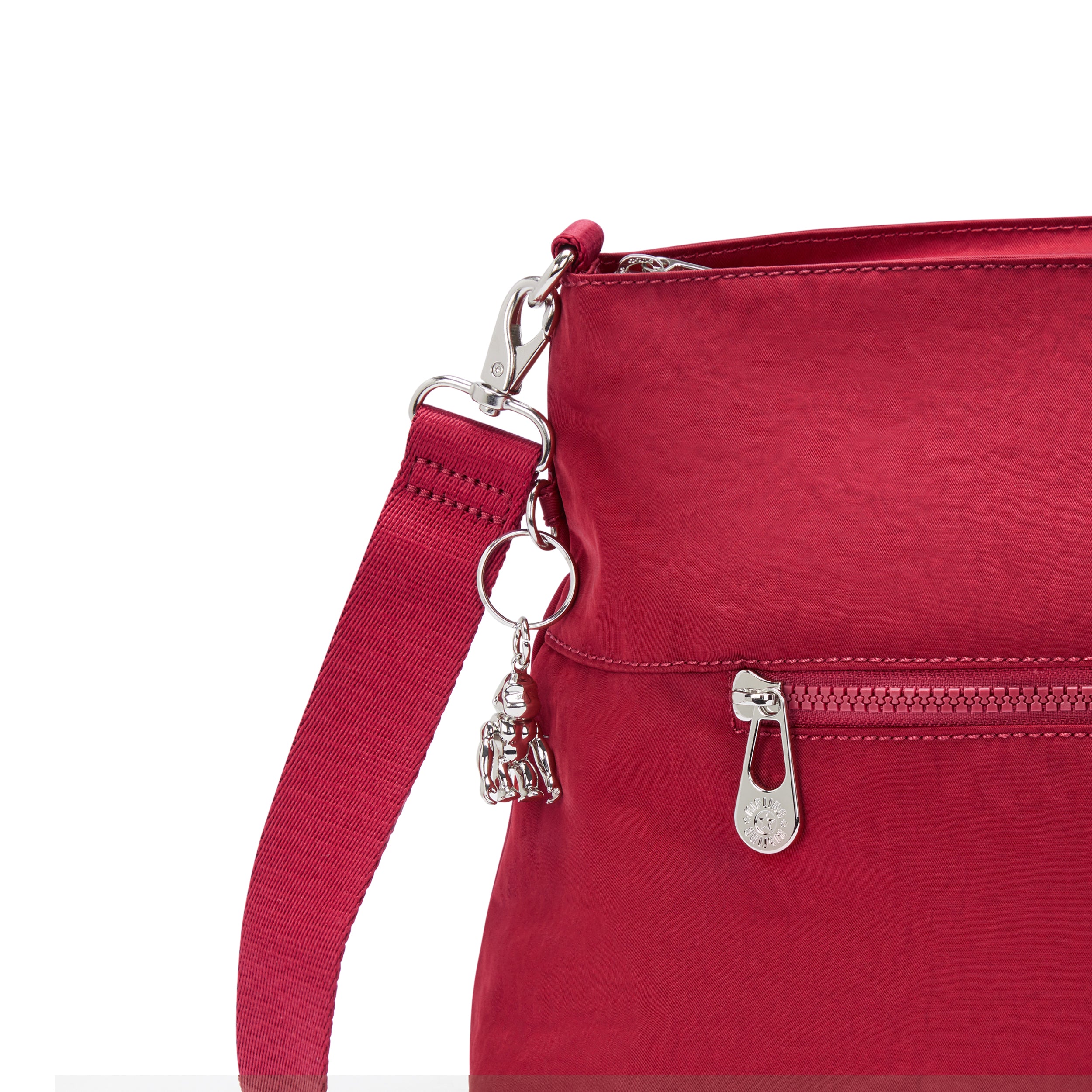 Kipling Pollie M Red Red Wine Medium Shoulderbag I5346-6SE