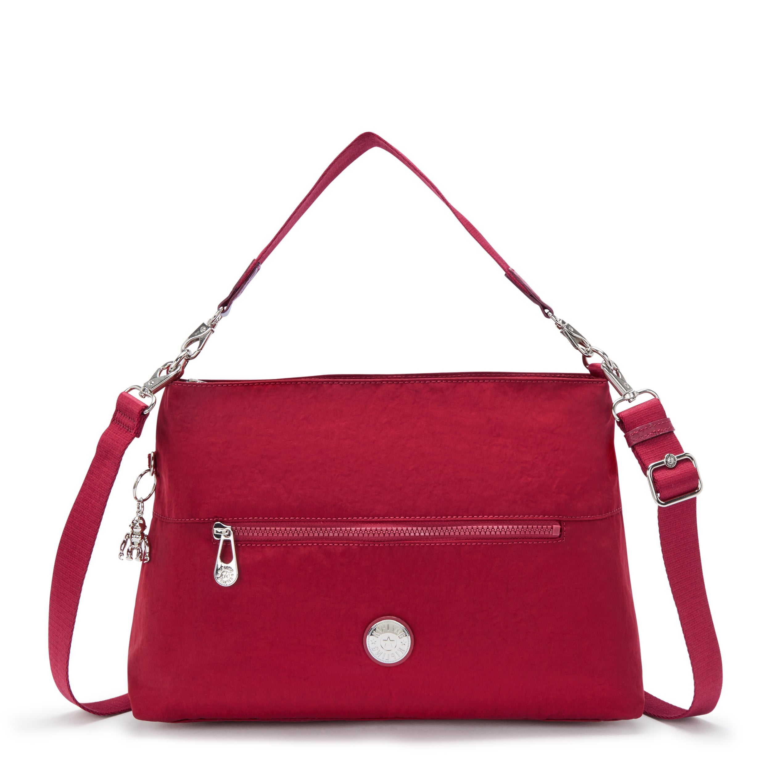 Kipling Pollie M Red Red Wine Medium Shoulderbag I5346-6SE