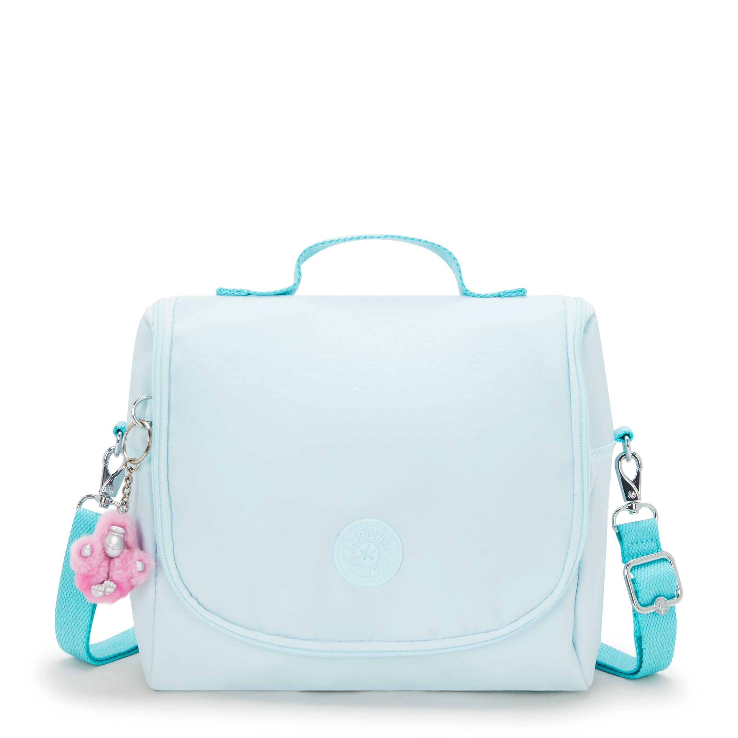 KIPLING New Kichirou Blue Sky Metallic Large lunchbox (with trolley sleeve) I5356-5MB