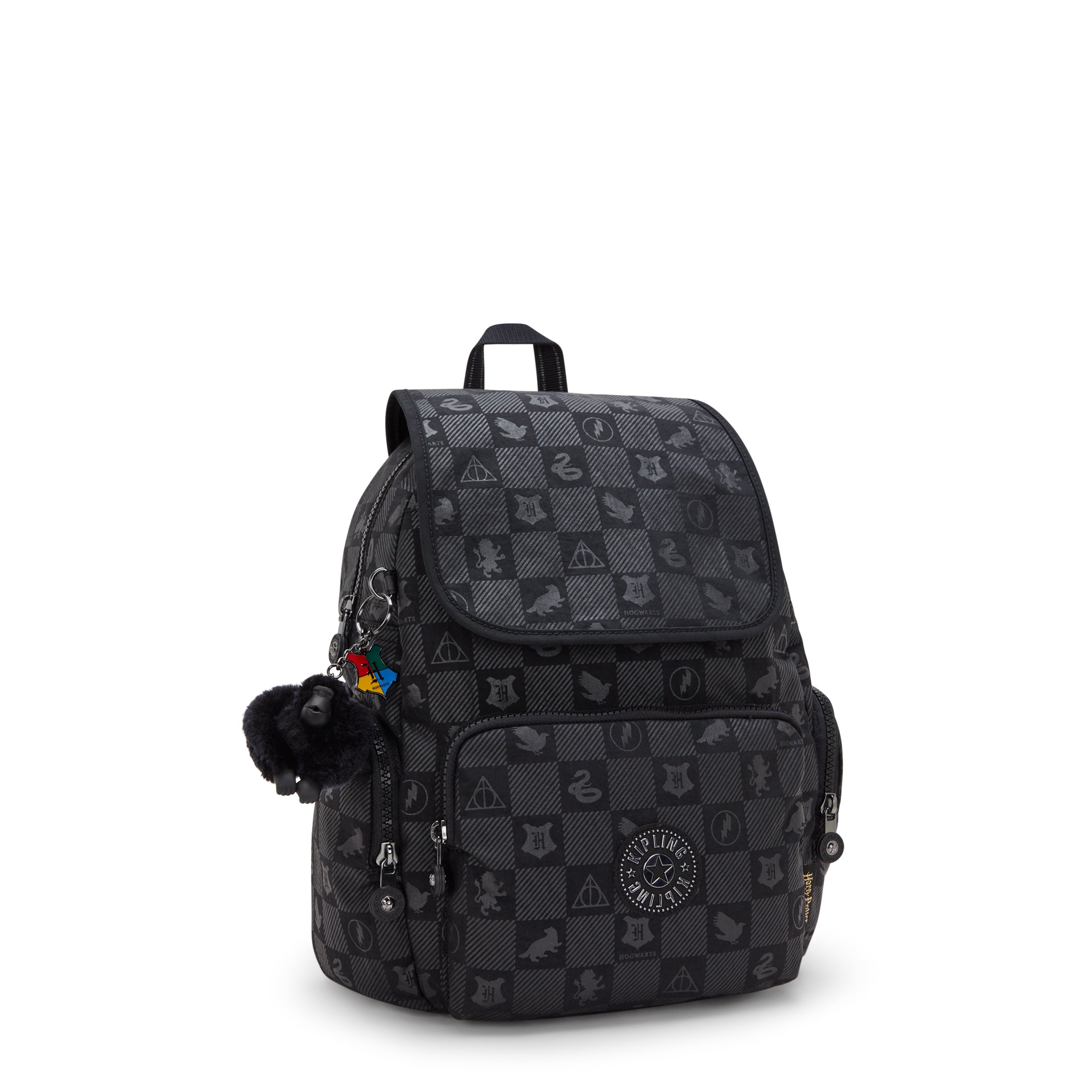 Kipling City Zip S Magical Black Small Backpack I5818 9HP