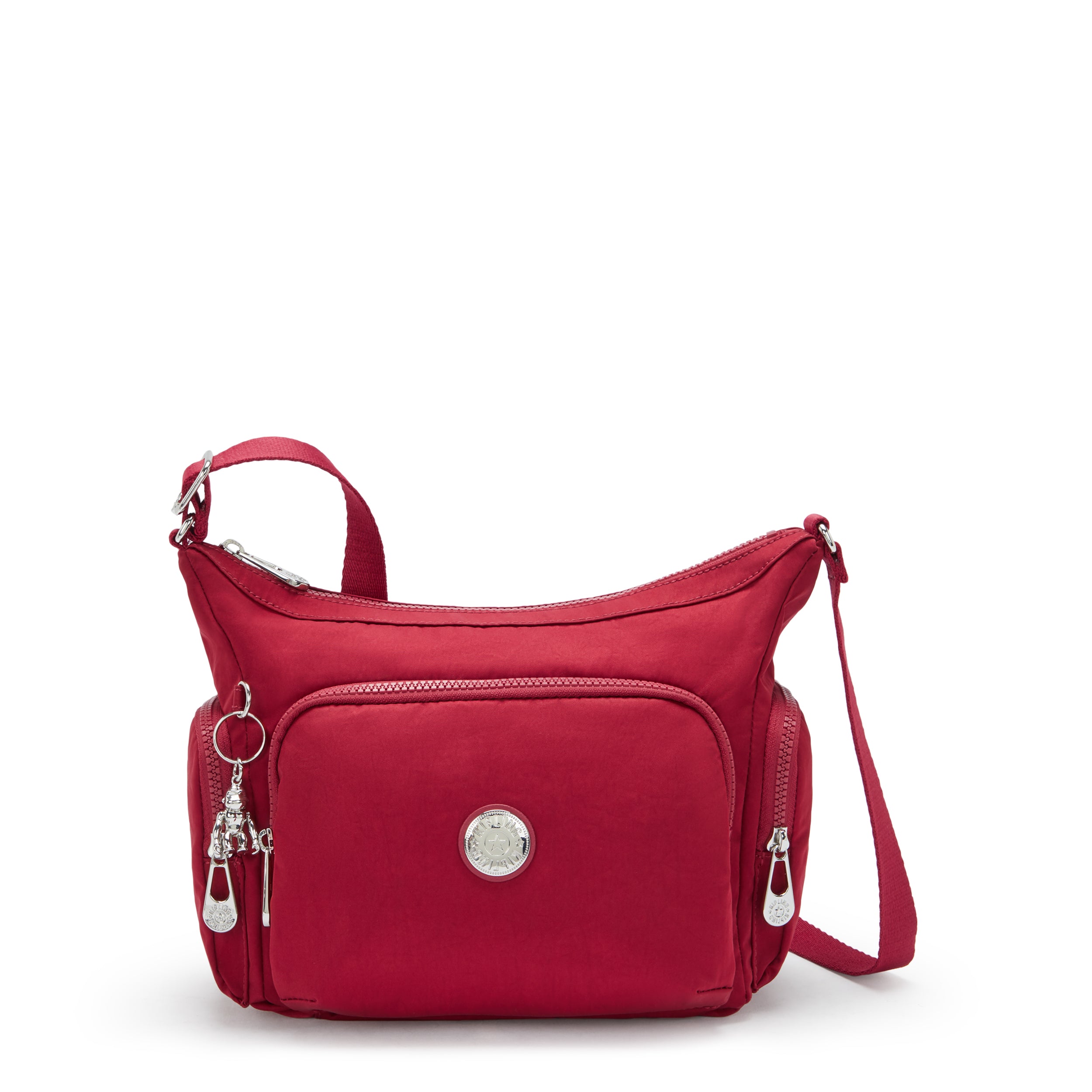 Kipling Gabb S Red Red Wine Medium Crossbody Bag I6041-6SE