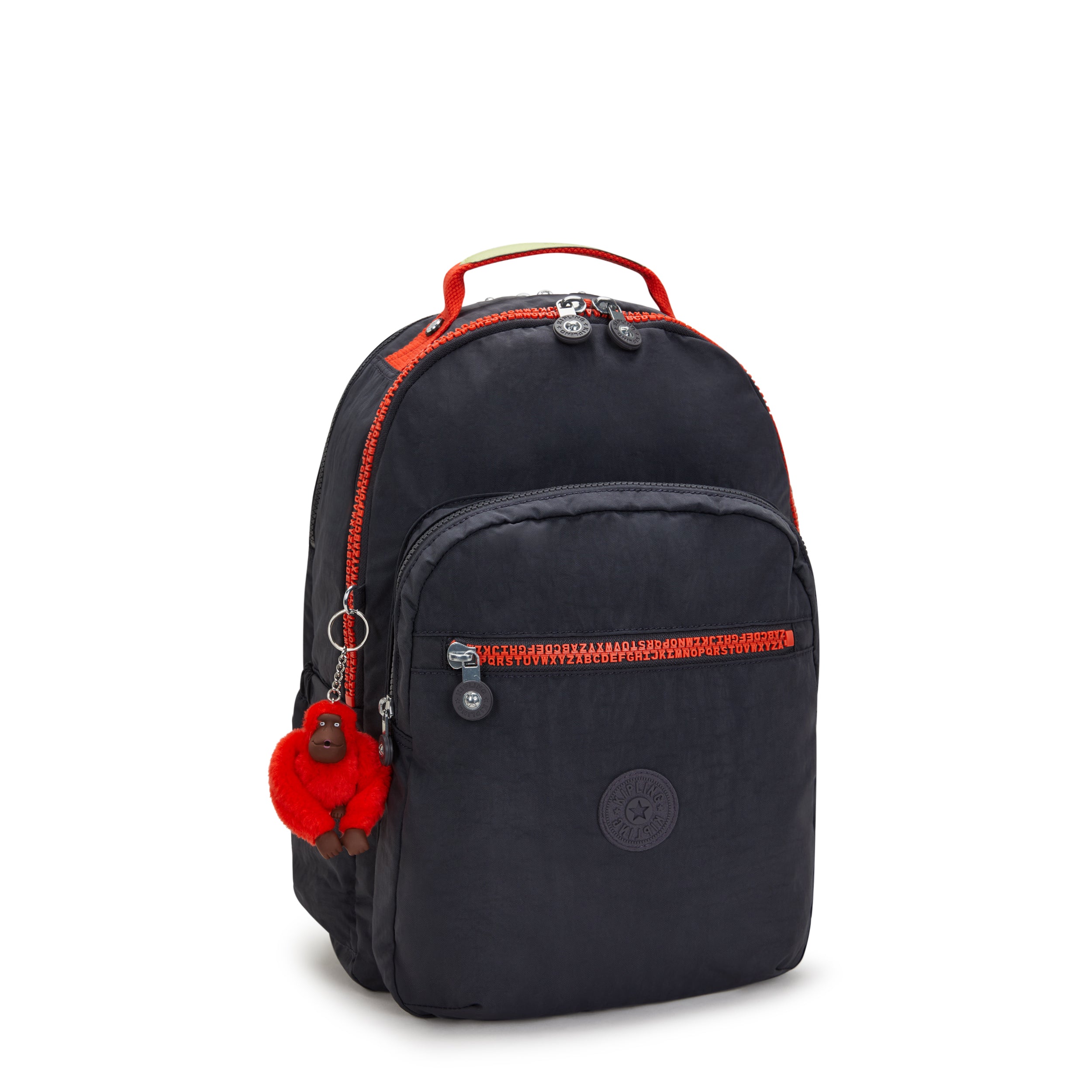 Kipling Seoul Lap Iron Letter Fun Large Backpack C2I6658-LM8