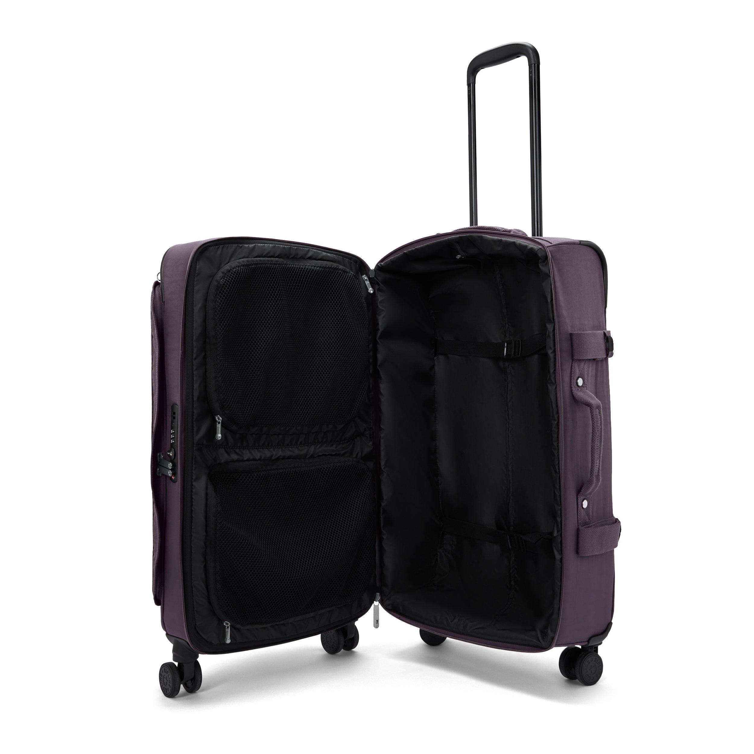 Kipling Spontaneous M Ultimate Plum Medium Wheeled Luggage I6918-67U