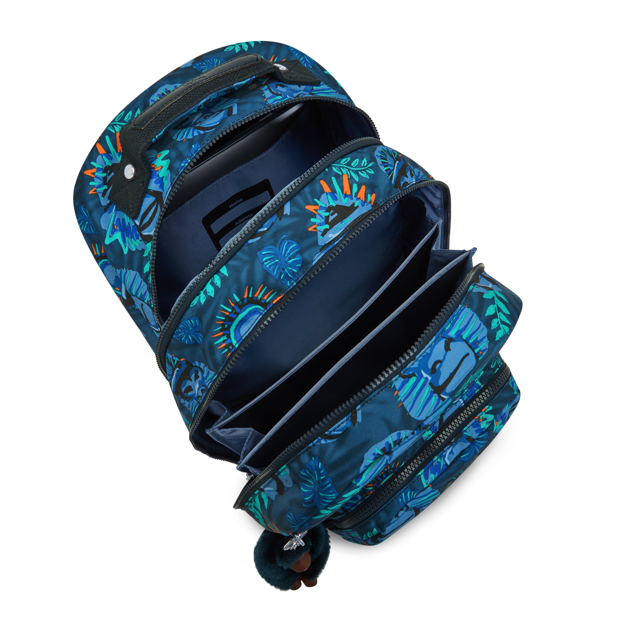 Kipling Class Room Blue Monkey Fun Large Backpack C2I7090-8HJ