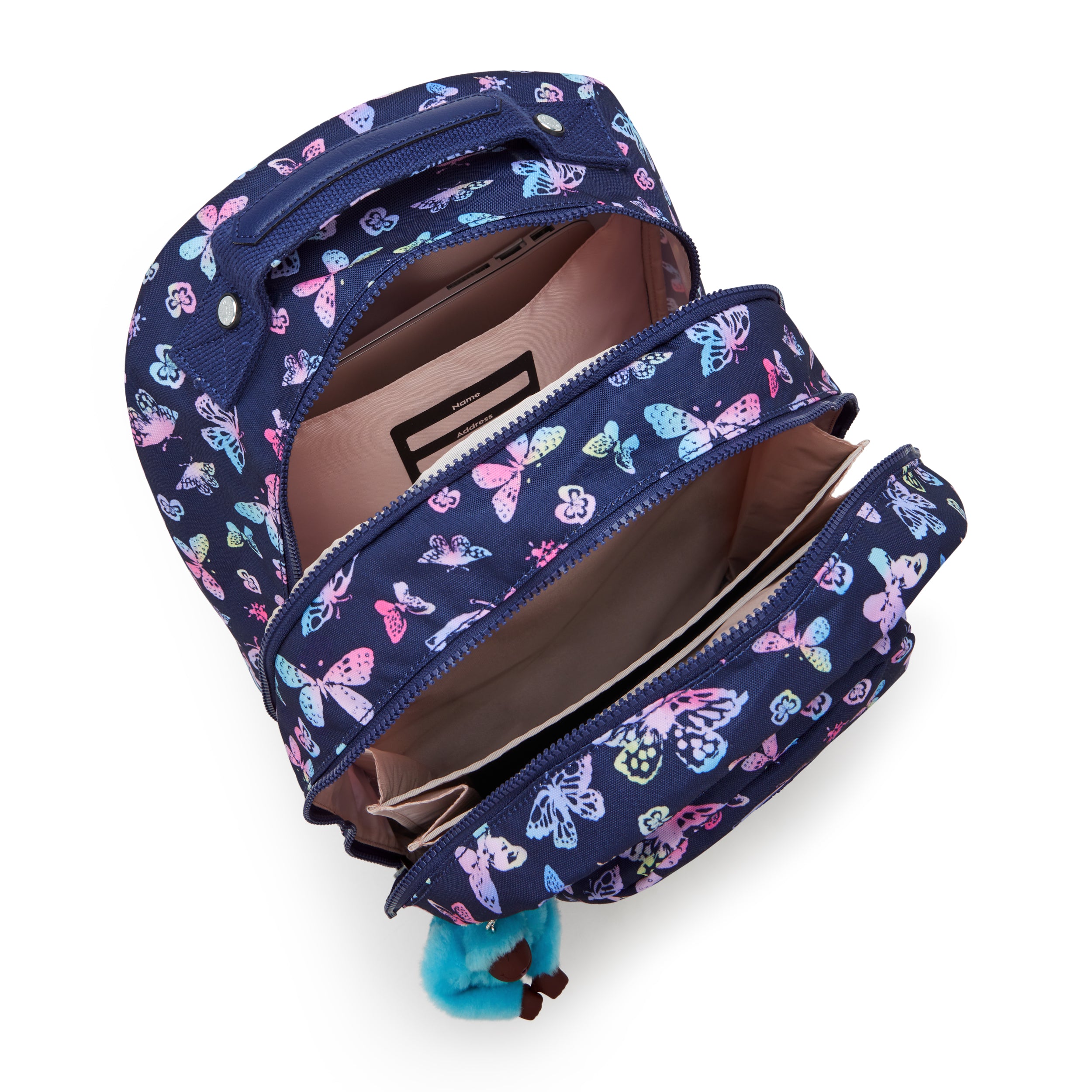 Kipling Class Room Butterfly Fun Large Backpack C2I7090-F5K