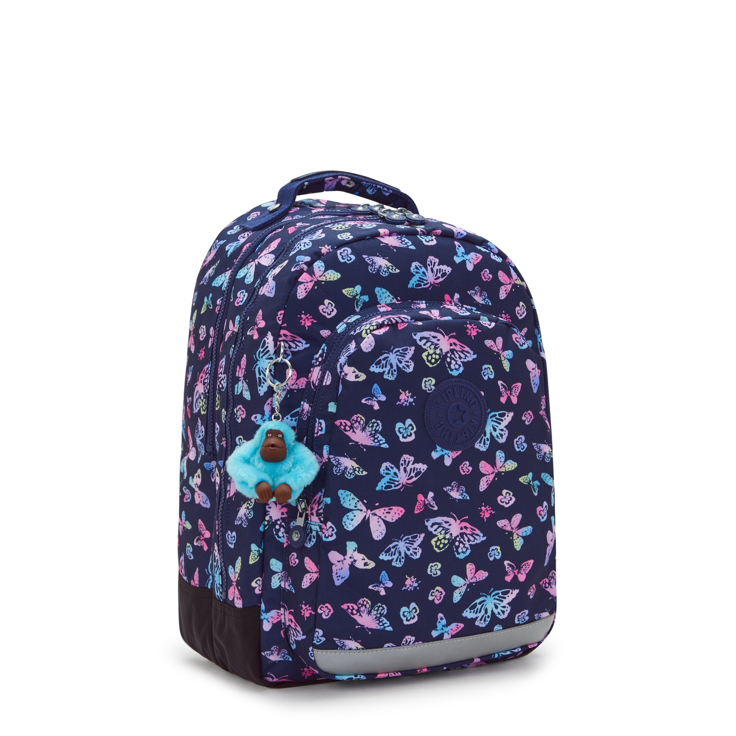 Kipling Class Room Butterfly Fun Large Backpack C2I7090-F5K