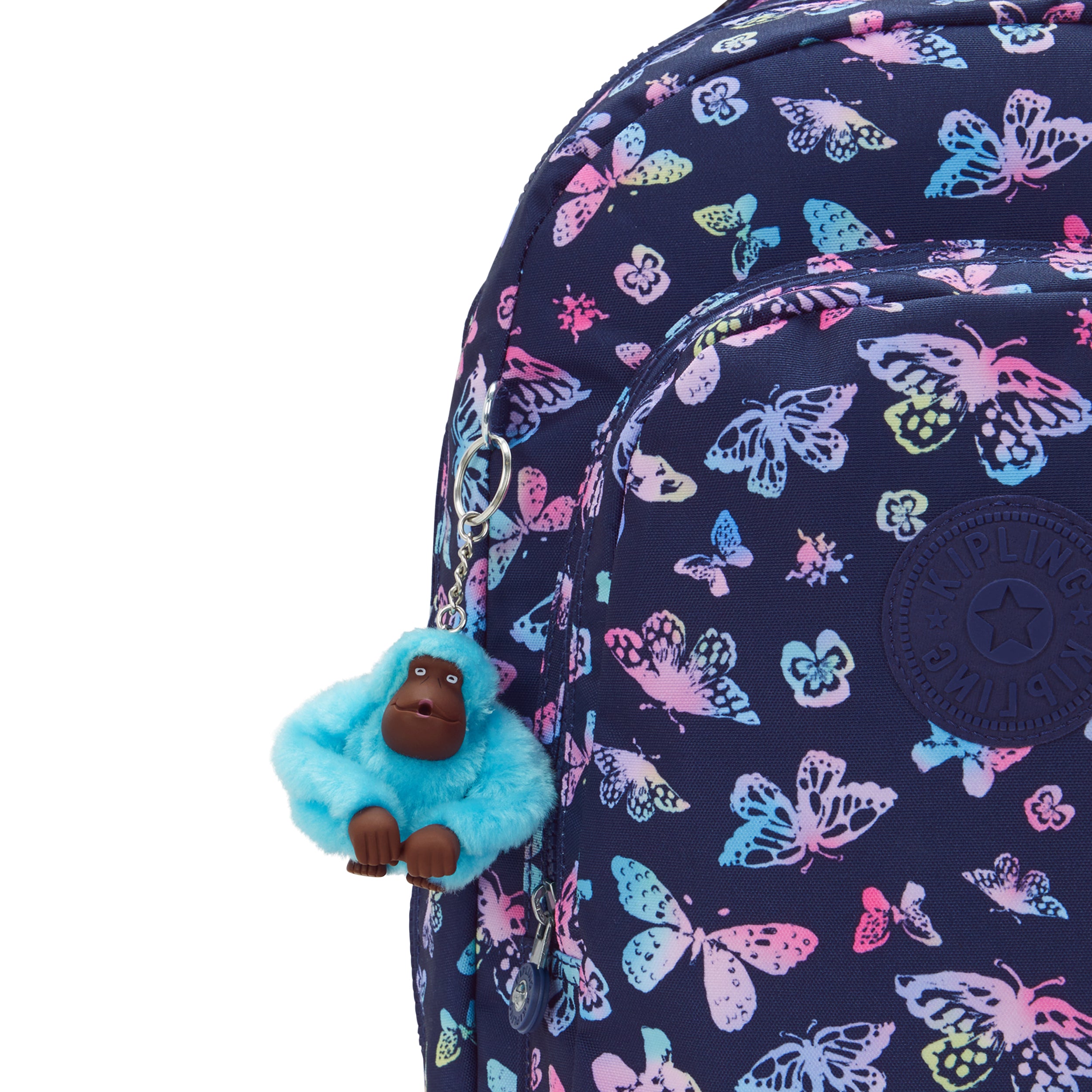 Kipling Class Room Butterfly Fun Large Backpack C2I7090-F5K