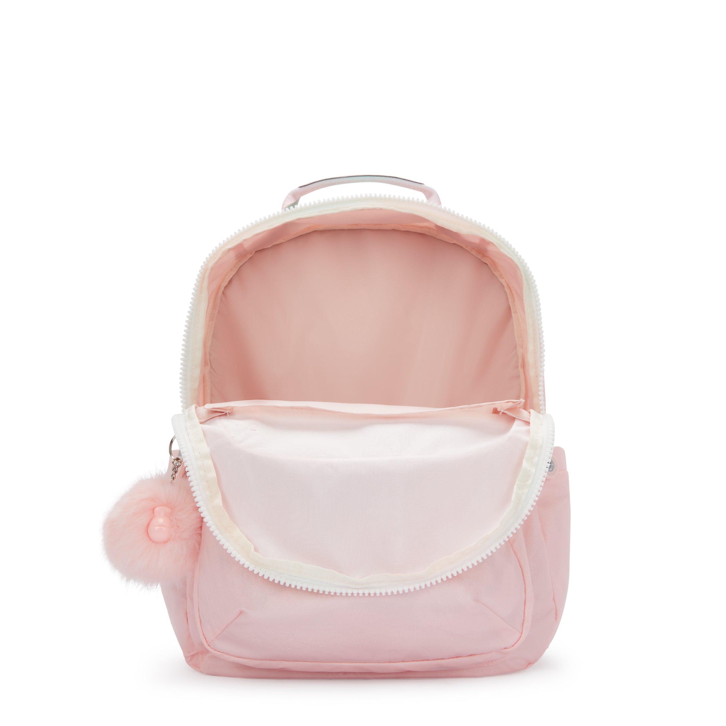 Kipling Seoul Lap Blush Metallic Large Backpack C2I7135-E7L