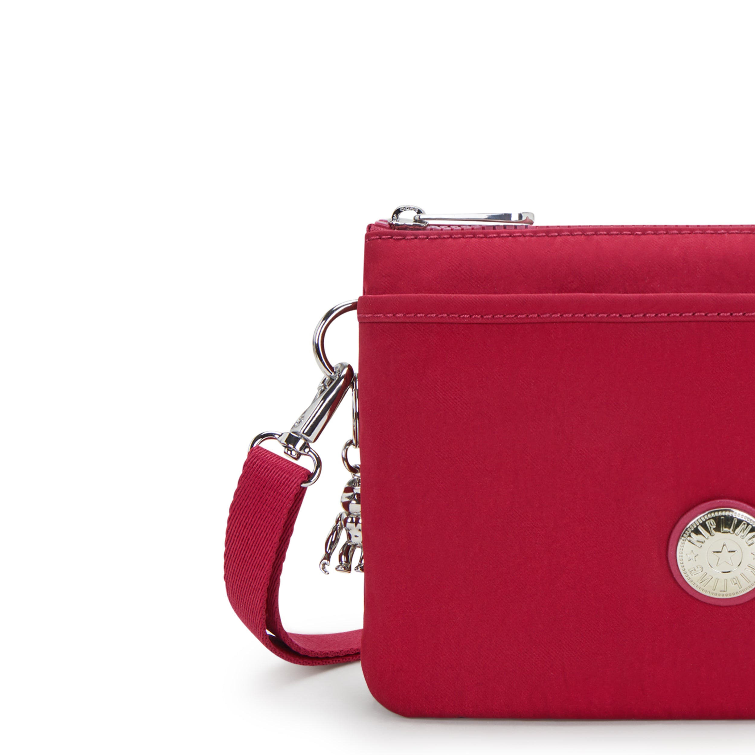 Kipling Riri Red Red Wine Small Crossbody Bag I7679-6SE