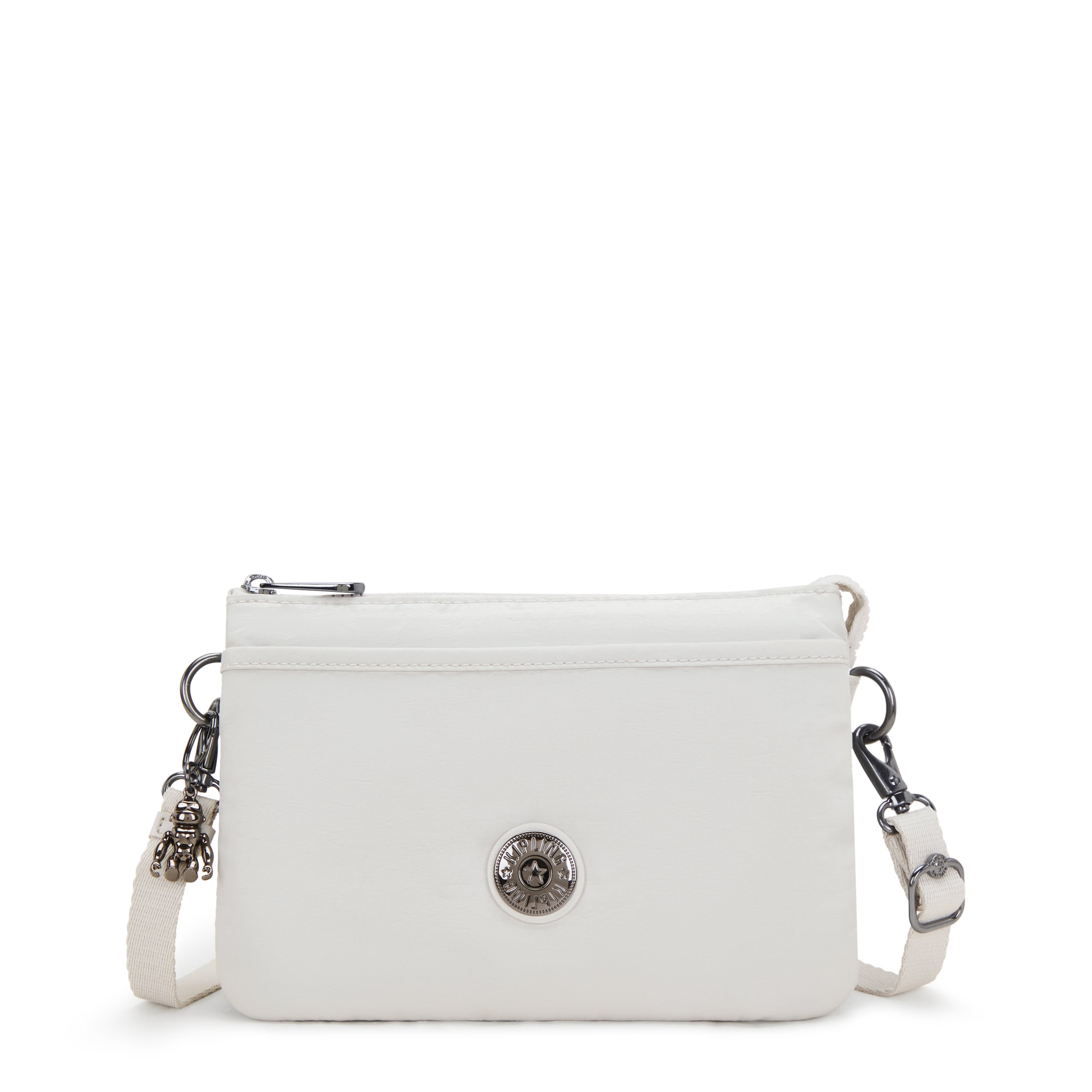 Kipling Riri Silver Night Small Crossbody Bag I7679-8EL