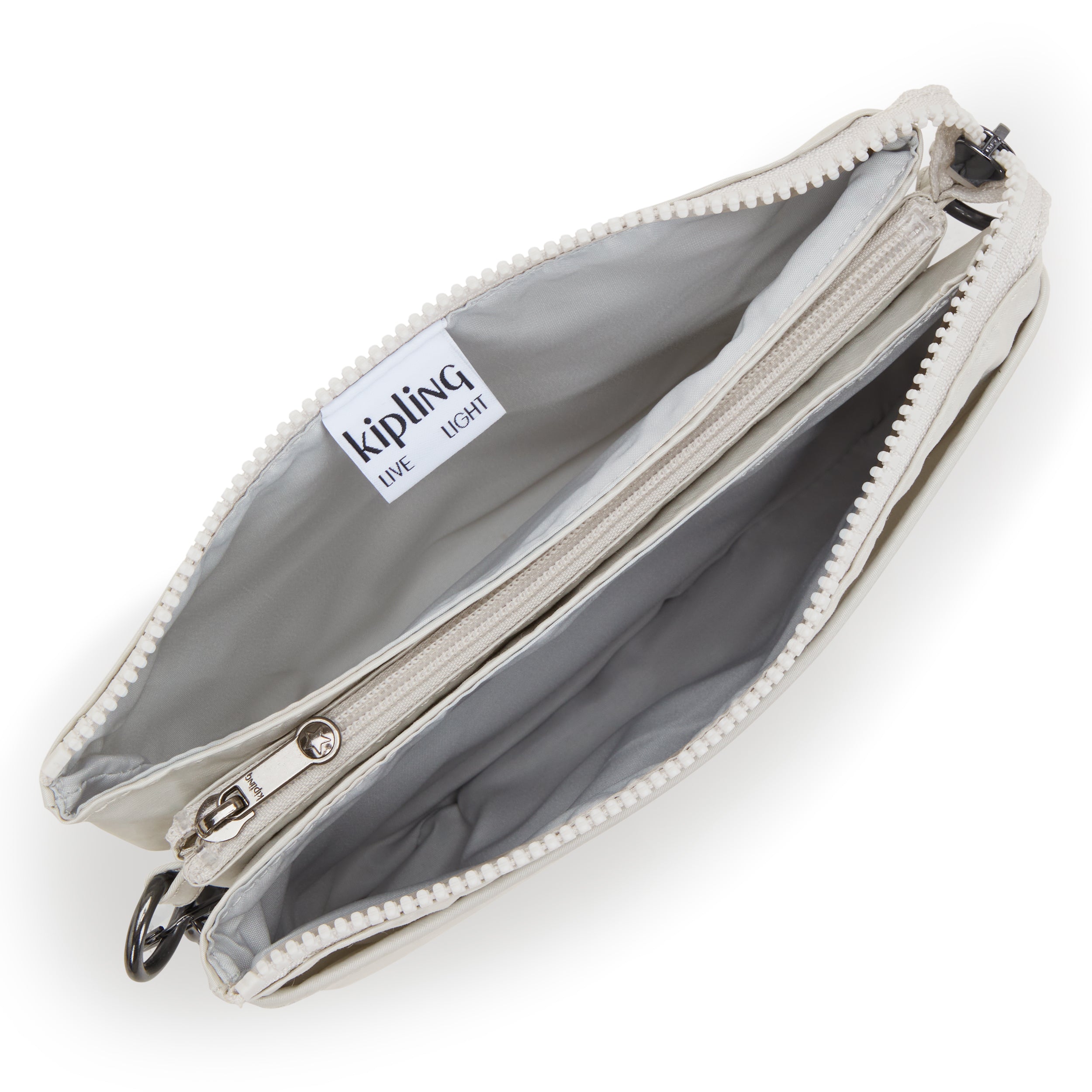 Kipling Riri Silver Night Small Crossbody Bag I7679-8EL