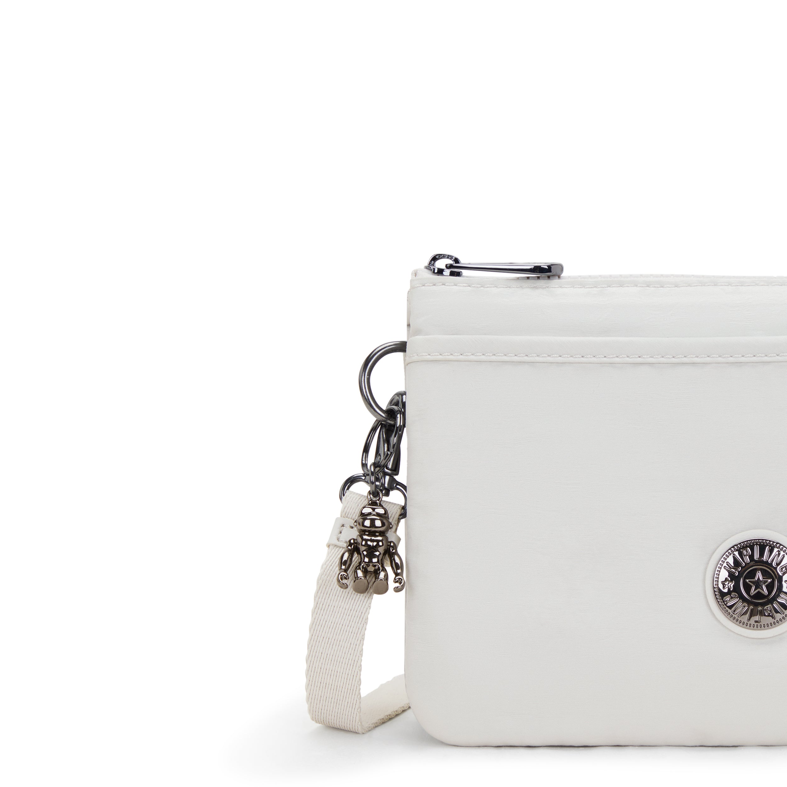 Kipling Riri Silver Night Small Crossbody Bag I7679-8EL