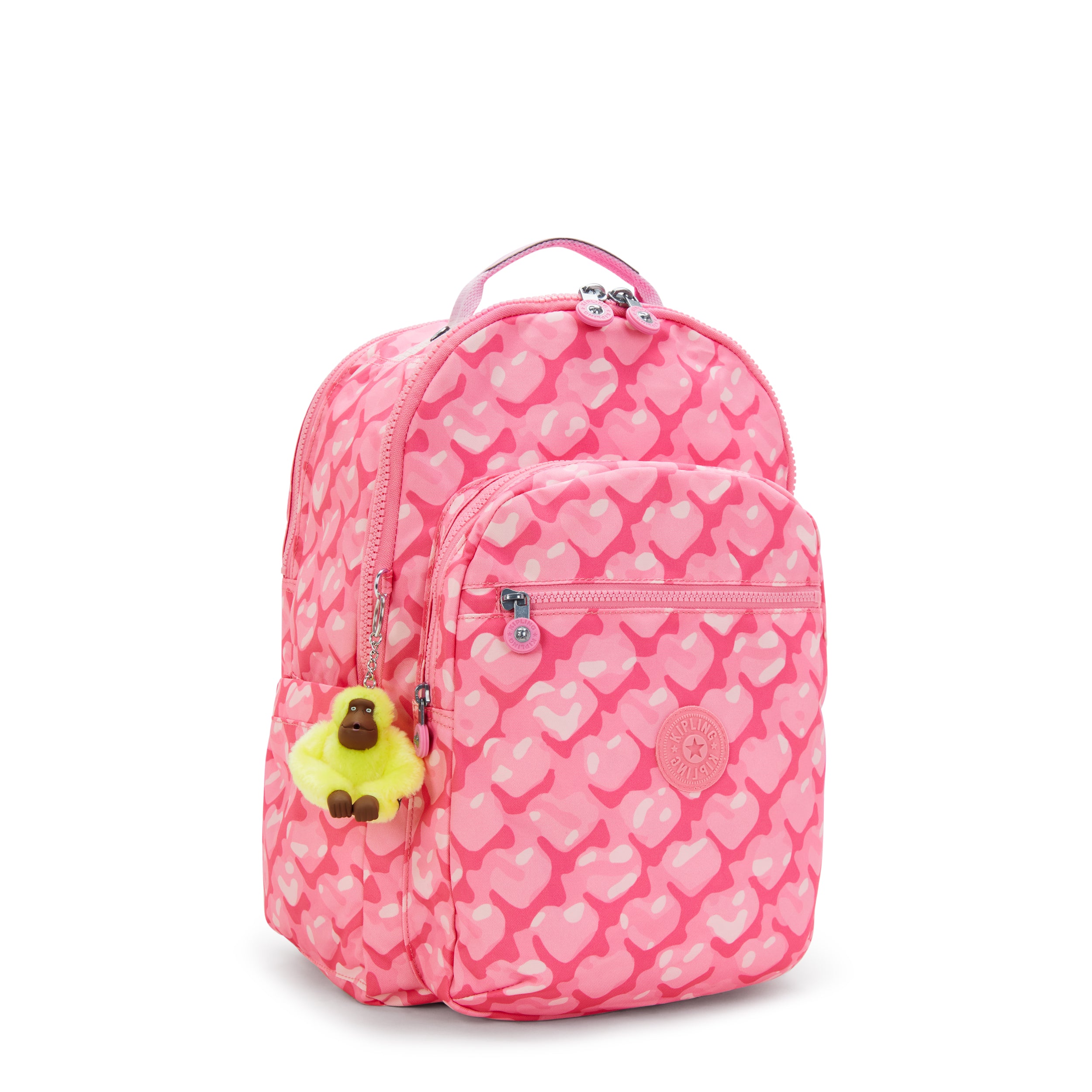 Kipling Seoul College Adorable Hearts Large Backpack I7973-1NB