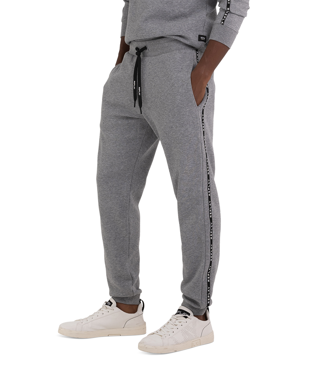 Jogger Trousers With Customized Edges