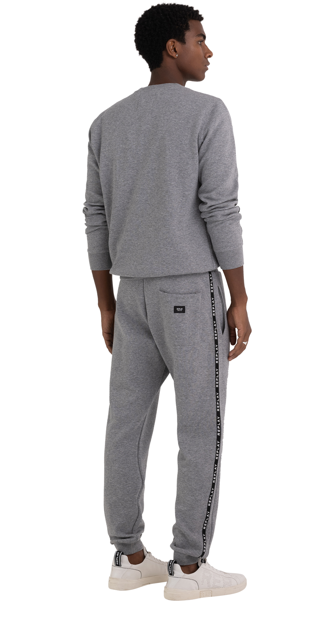 Jogger Trousers With Customized Edges