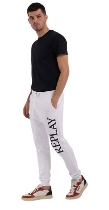 Fleece Jogger Trousers With Archive Logo