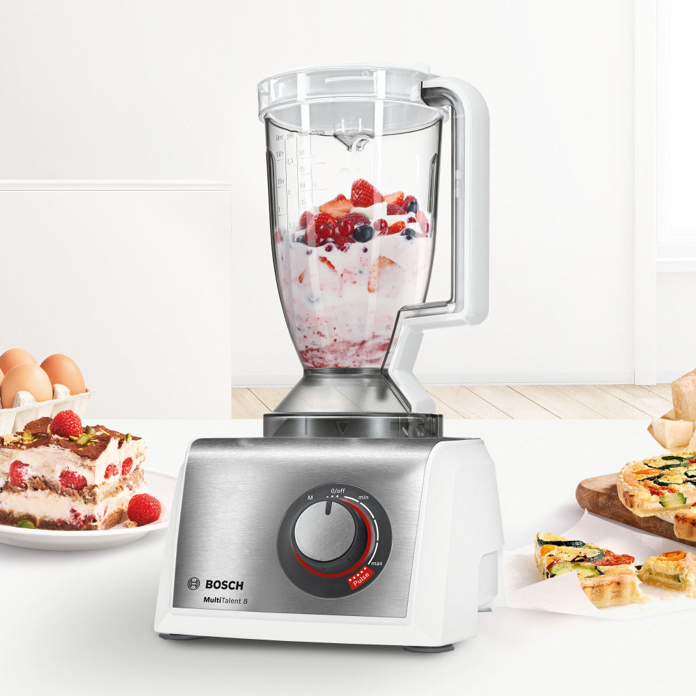 Bosch MultiTalent 8 Food Processor 1200W MC812S734G Clear