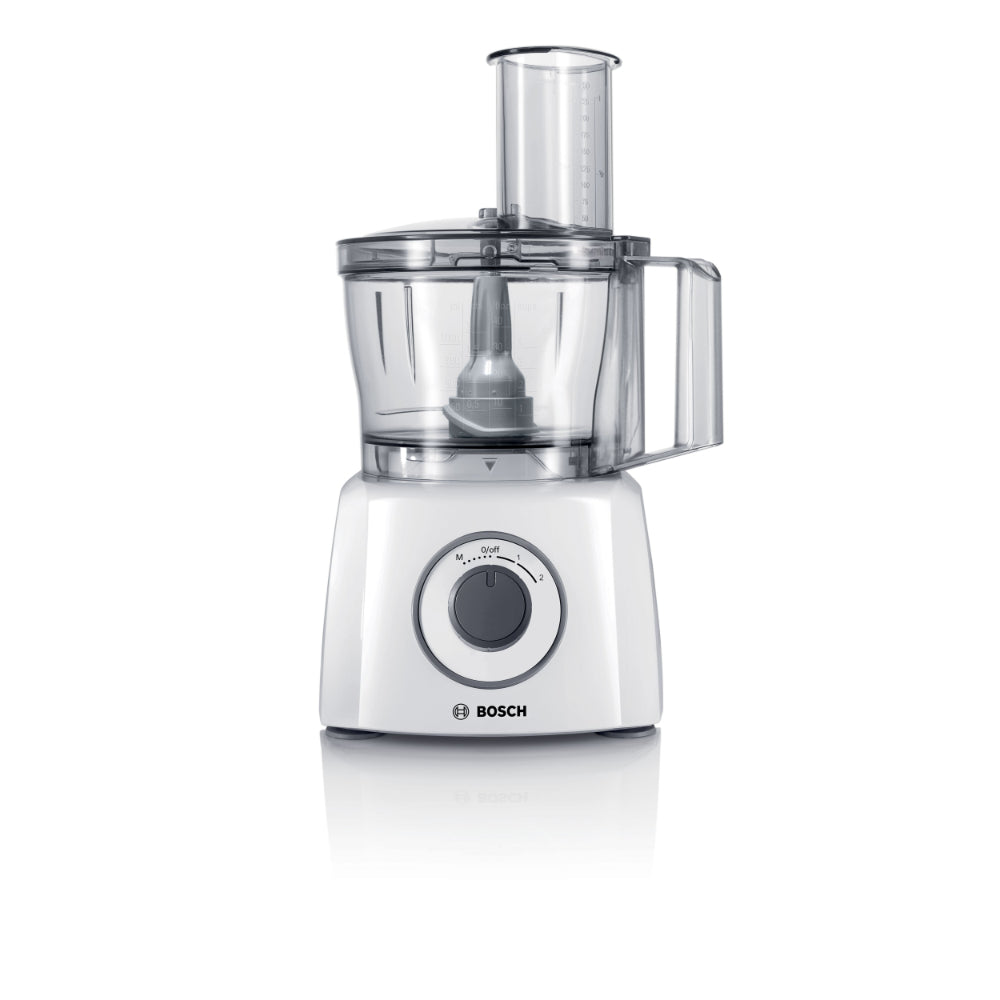 Bosch Multitalent 3 Compact Food Processor, White, MCM3100WGB