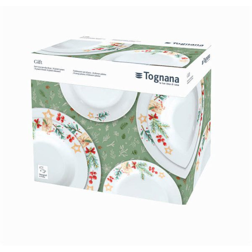 Tognana Table Set 18 Pcs Olimpia Gift