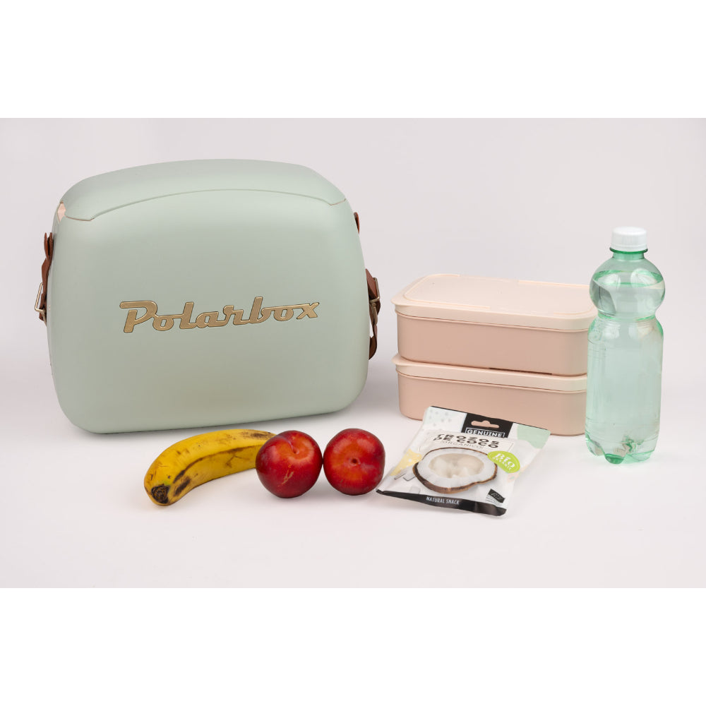 Polarbox 6 Liters Urban Cooler Bag with 2 Containers Matcha Gold