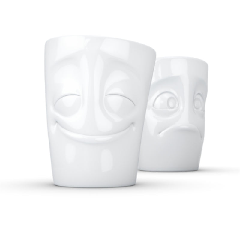 58 Products Mug set no.2 - cheery & baffled white