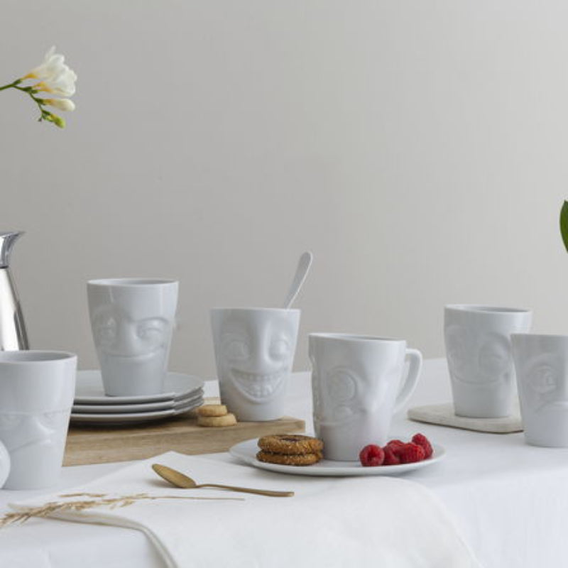 58 Products Mug set no.2 - cheery & baffled white