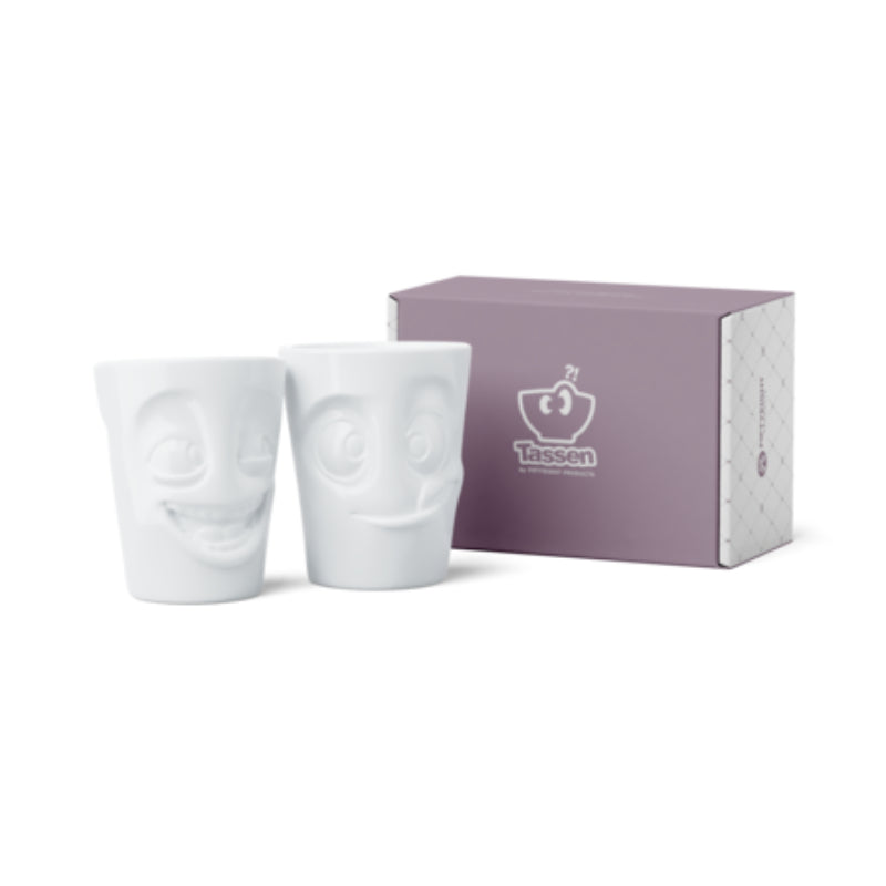 58 Products Mug set no.3 - joking & tasty white