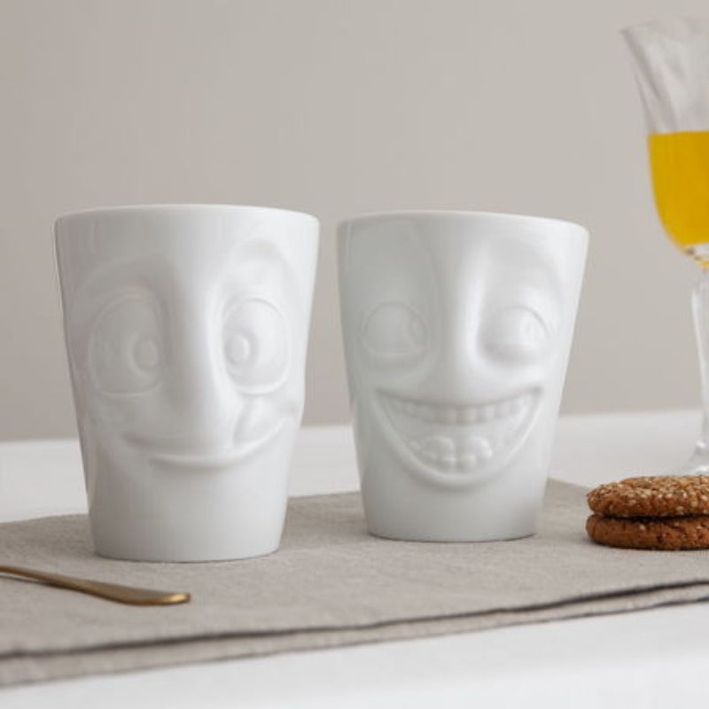 58 Products Mug set no.3 - joking & tasty white