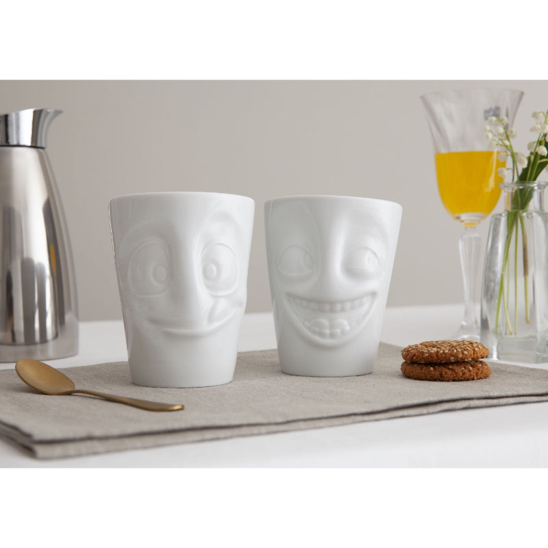 58 Products Mug set no.3 - joking & tasty white