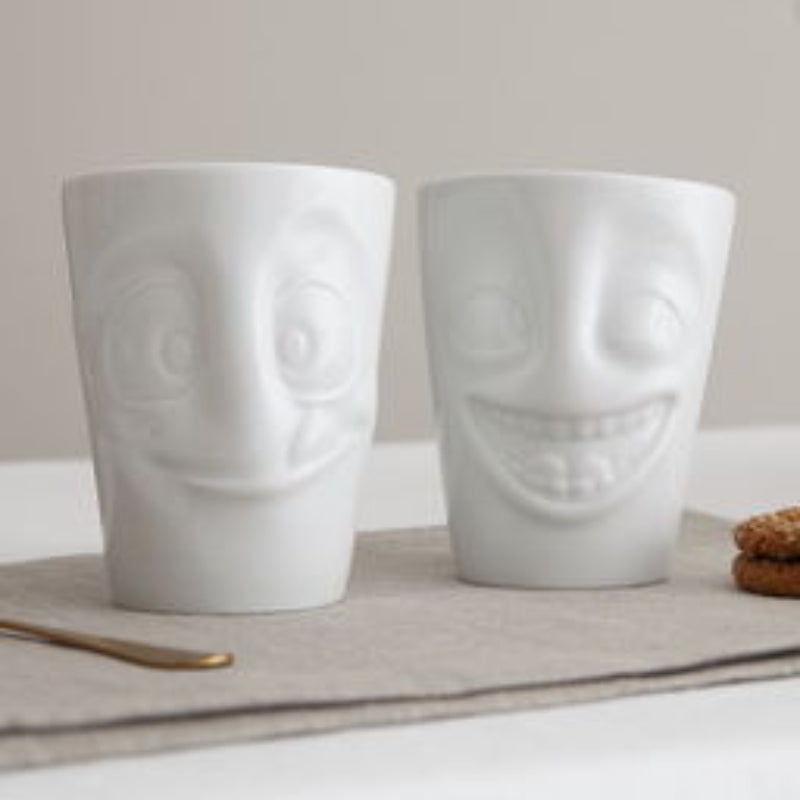 58 Products Mug set no.3 - joking & tasty white