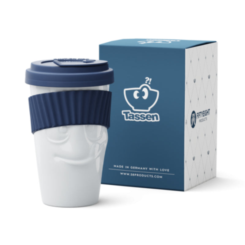 58 Products Mug to Go  400 ml tasty  - Navy