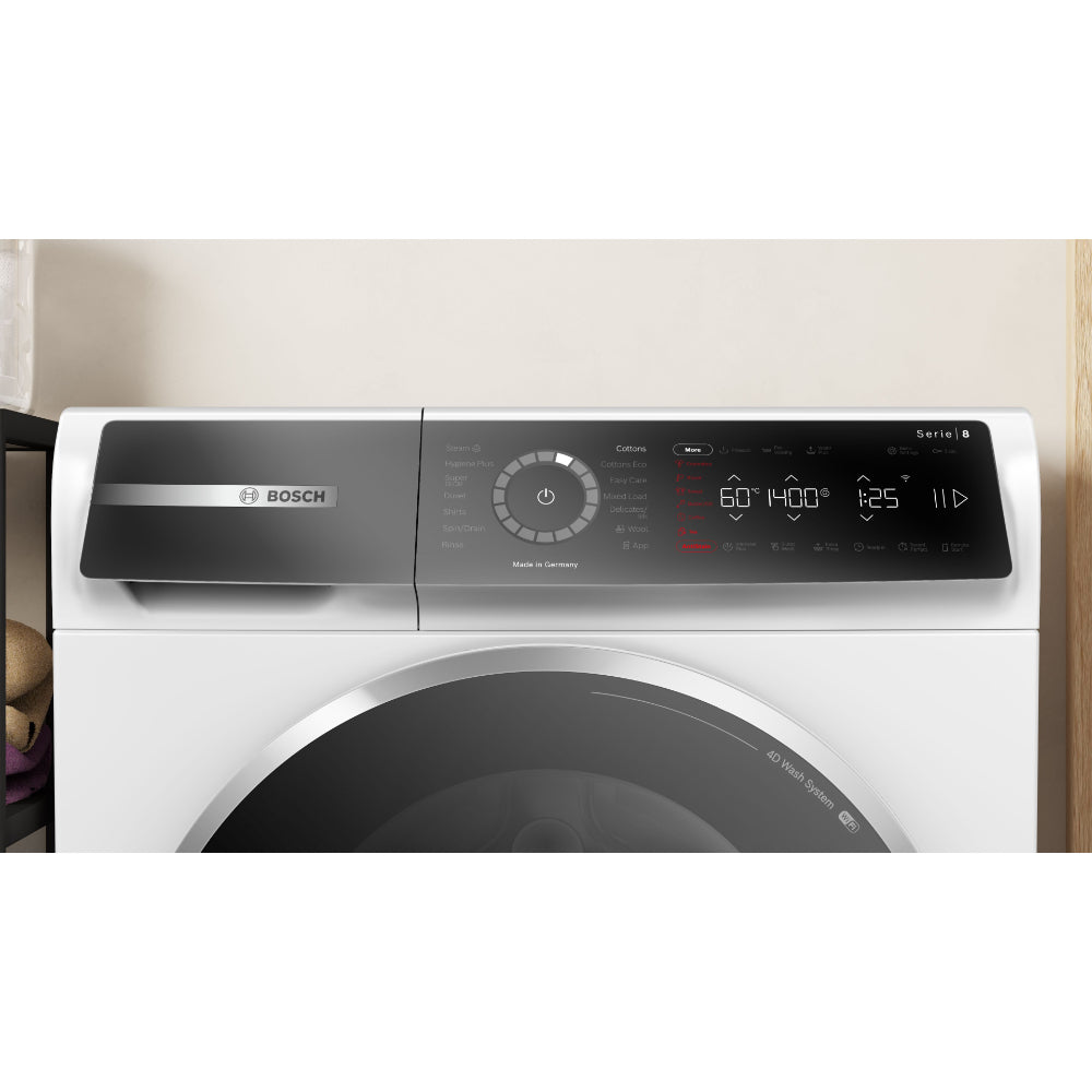 Bosch Series 8 Freestanding Front Load Washing Machine 9kg