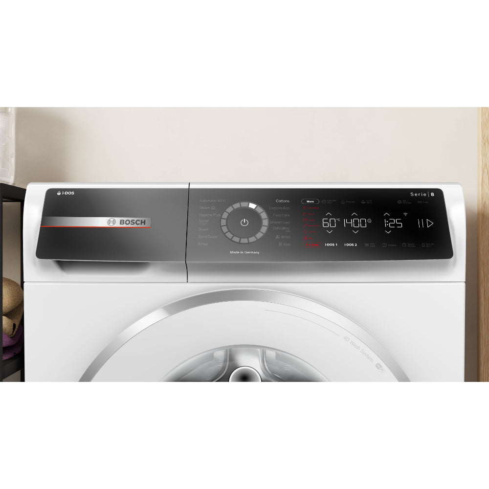 Bosch Series 8 Freestanding Front Load Washing Machine 9kg